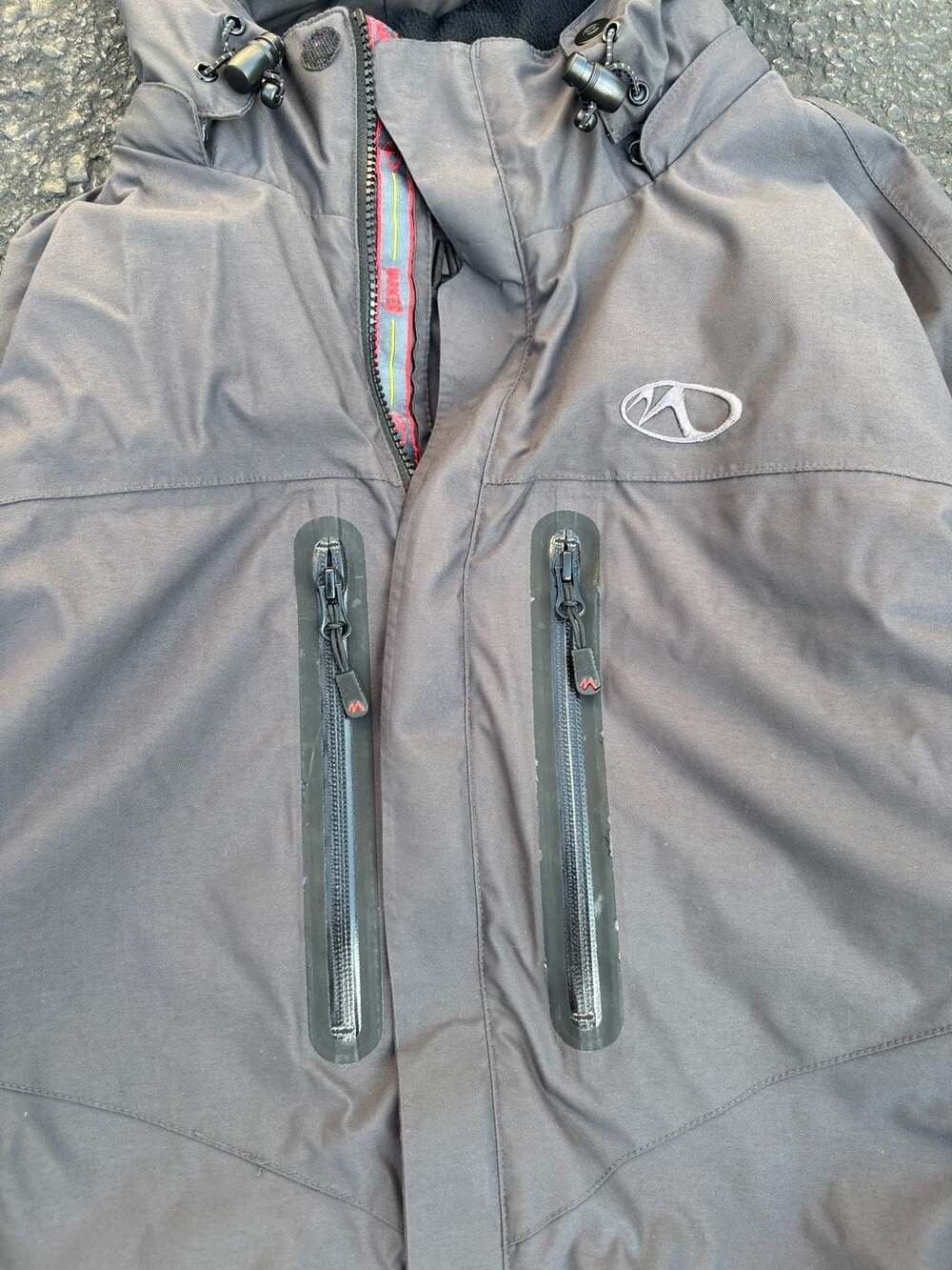 Grey ski Marker jacket size L - Picture 2 of 10